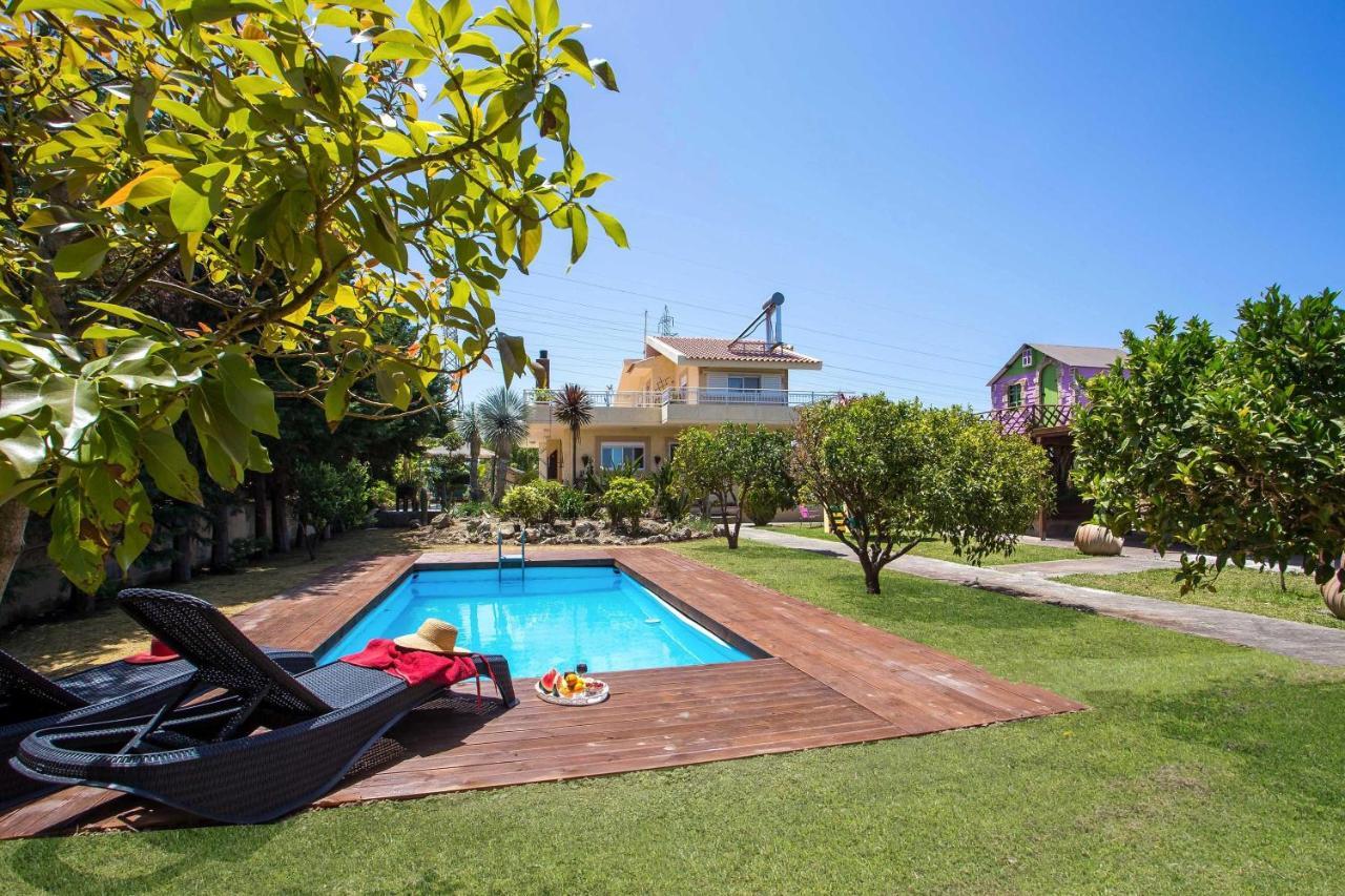 הוילה Theológos Laylande House מראה חיצוני תמונה